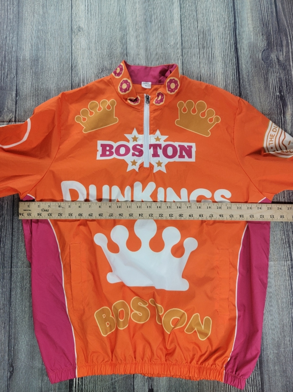 Dunkin Donuts x Boston DunKings 2024 Superbowl Tracksuit Set Size XL - Picture 11 of 14